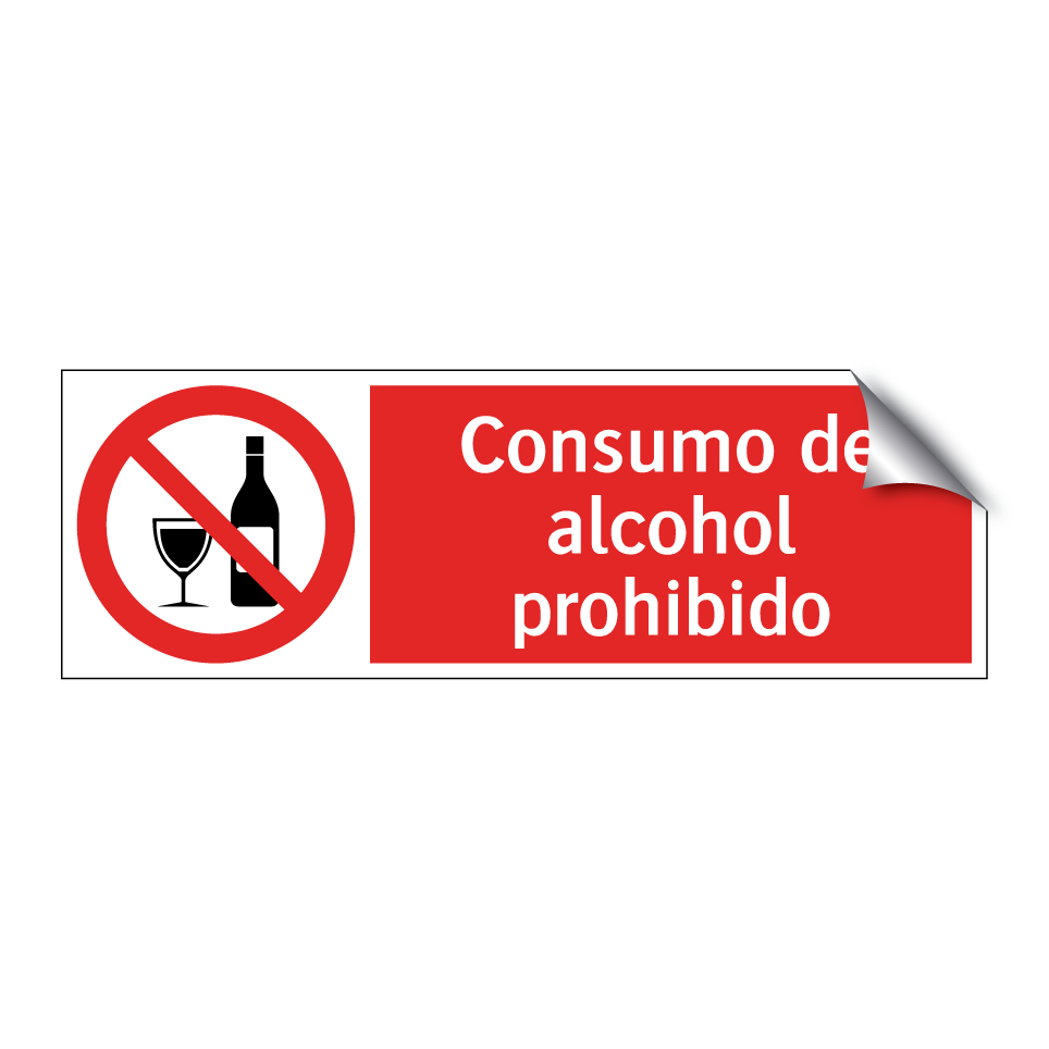 Consumo de alcohol prohibido
