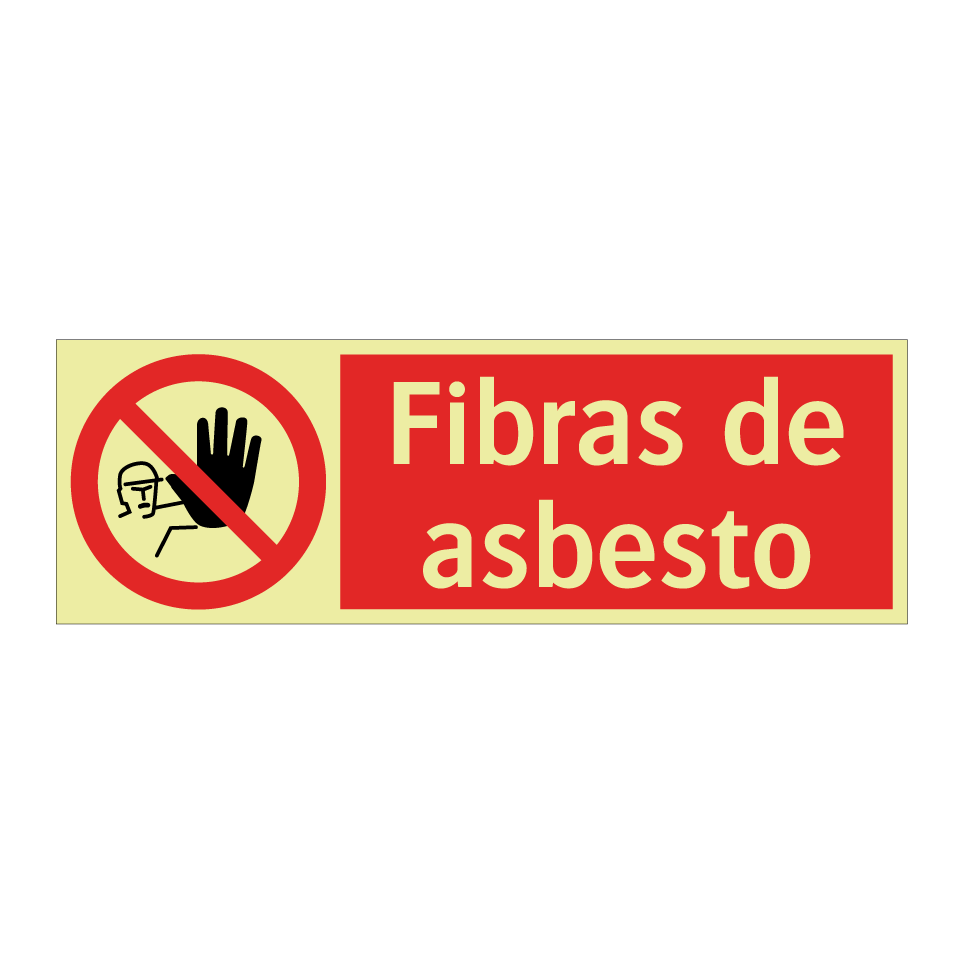 Fibras de asbesto
