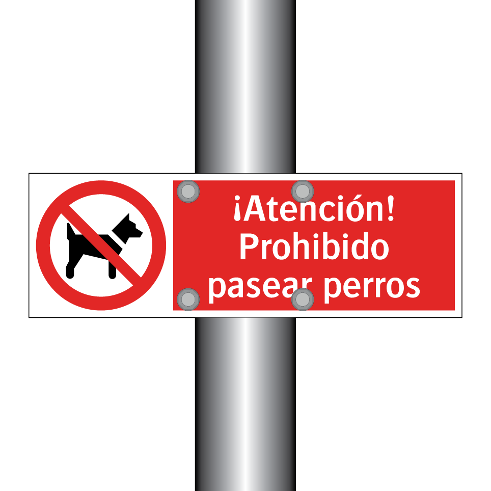 ¡Atención! Prohibido pasear perros