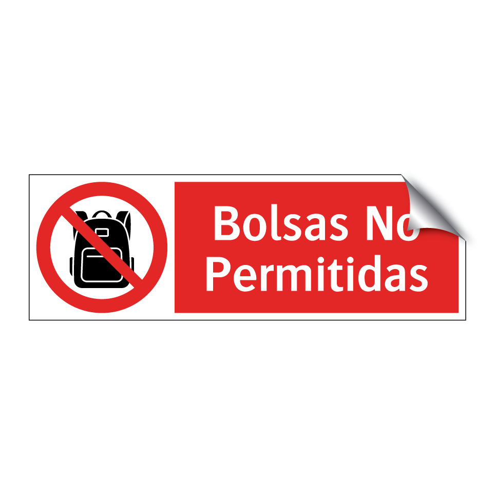 Bolsas No Permitidas