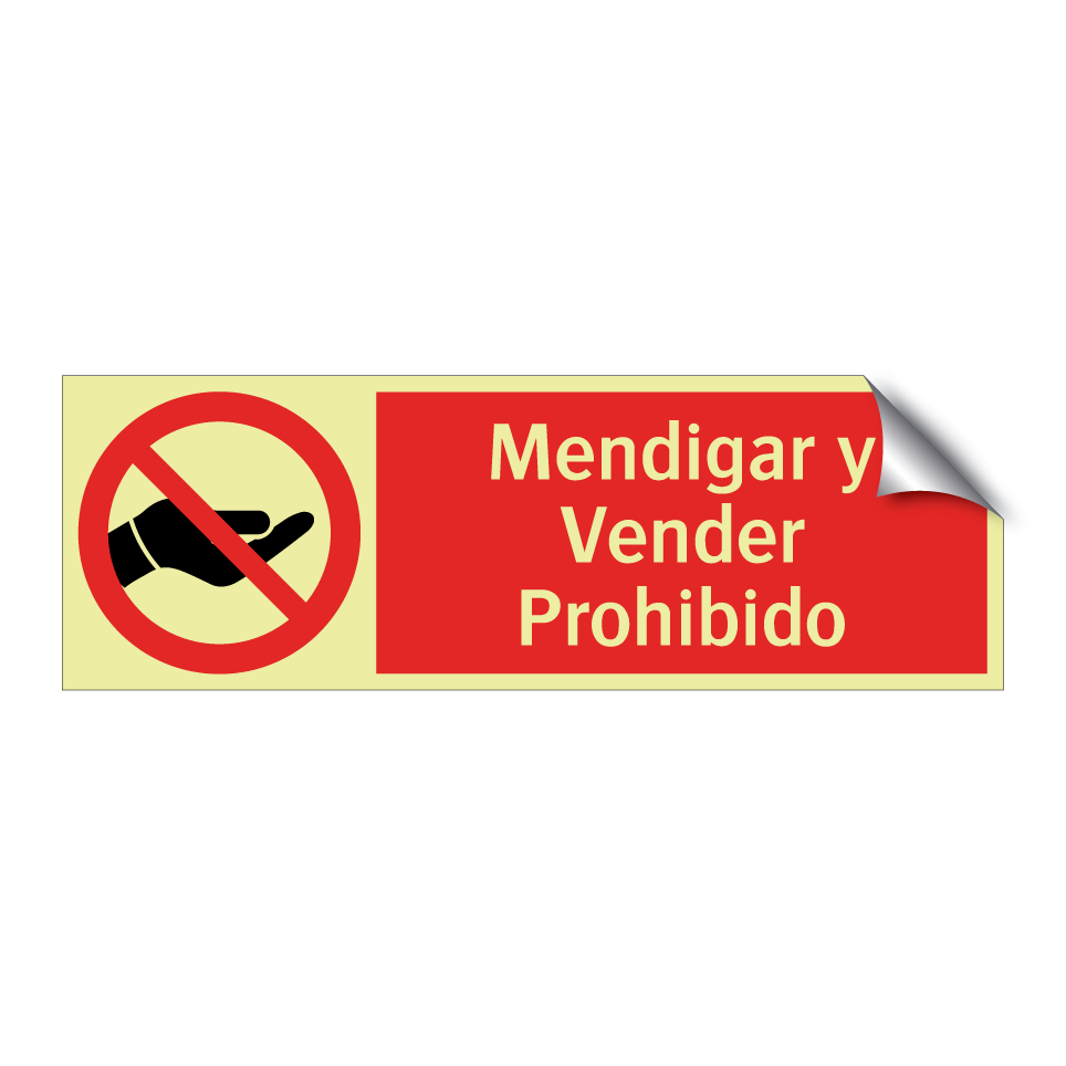 Mendigar y Vender Prohibido