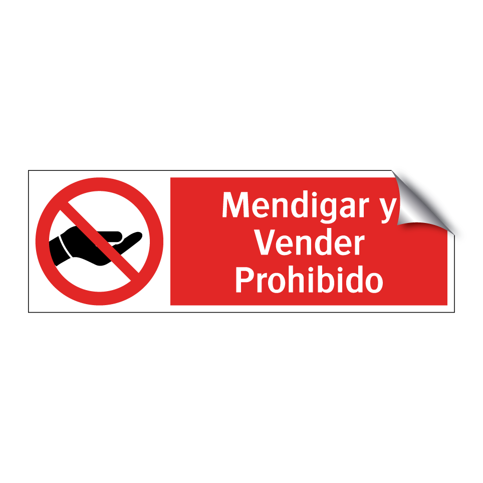 Mendigar y Vender Prohibido