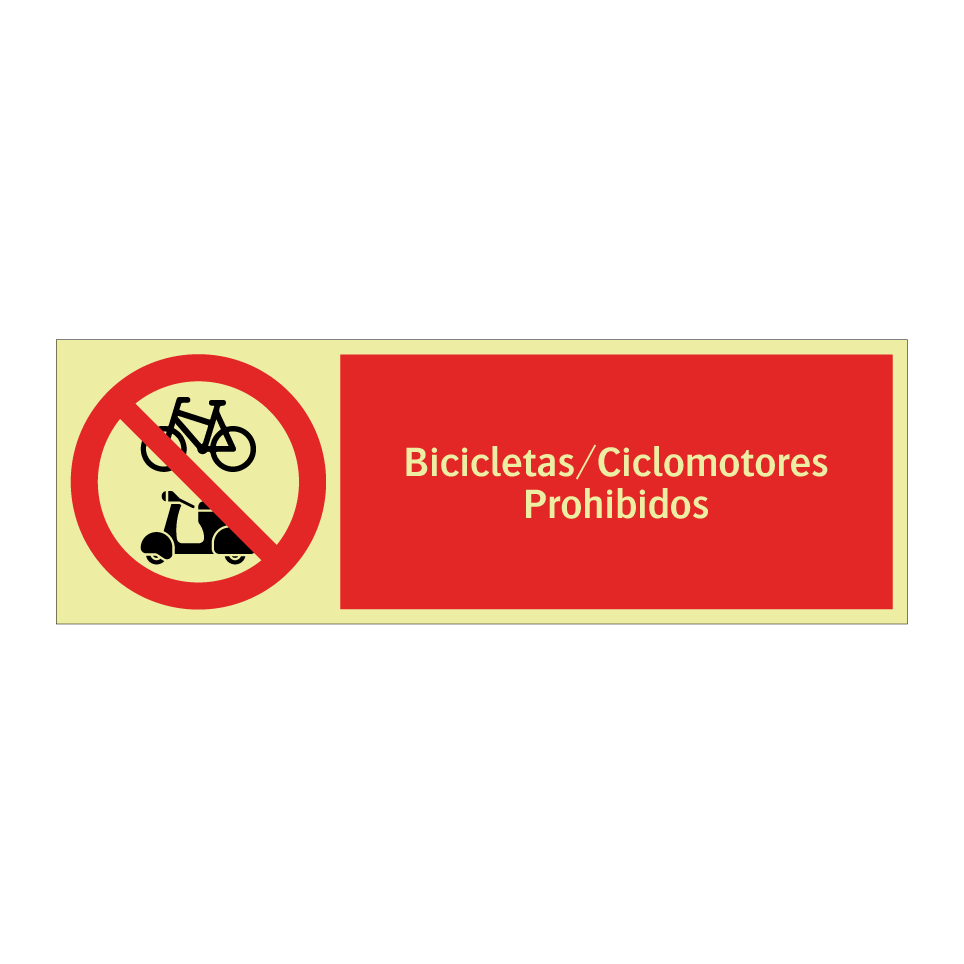 Bicicletas/Ciclomotores Prohibidos