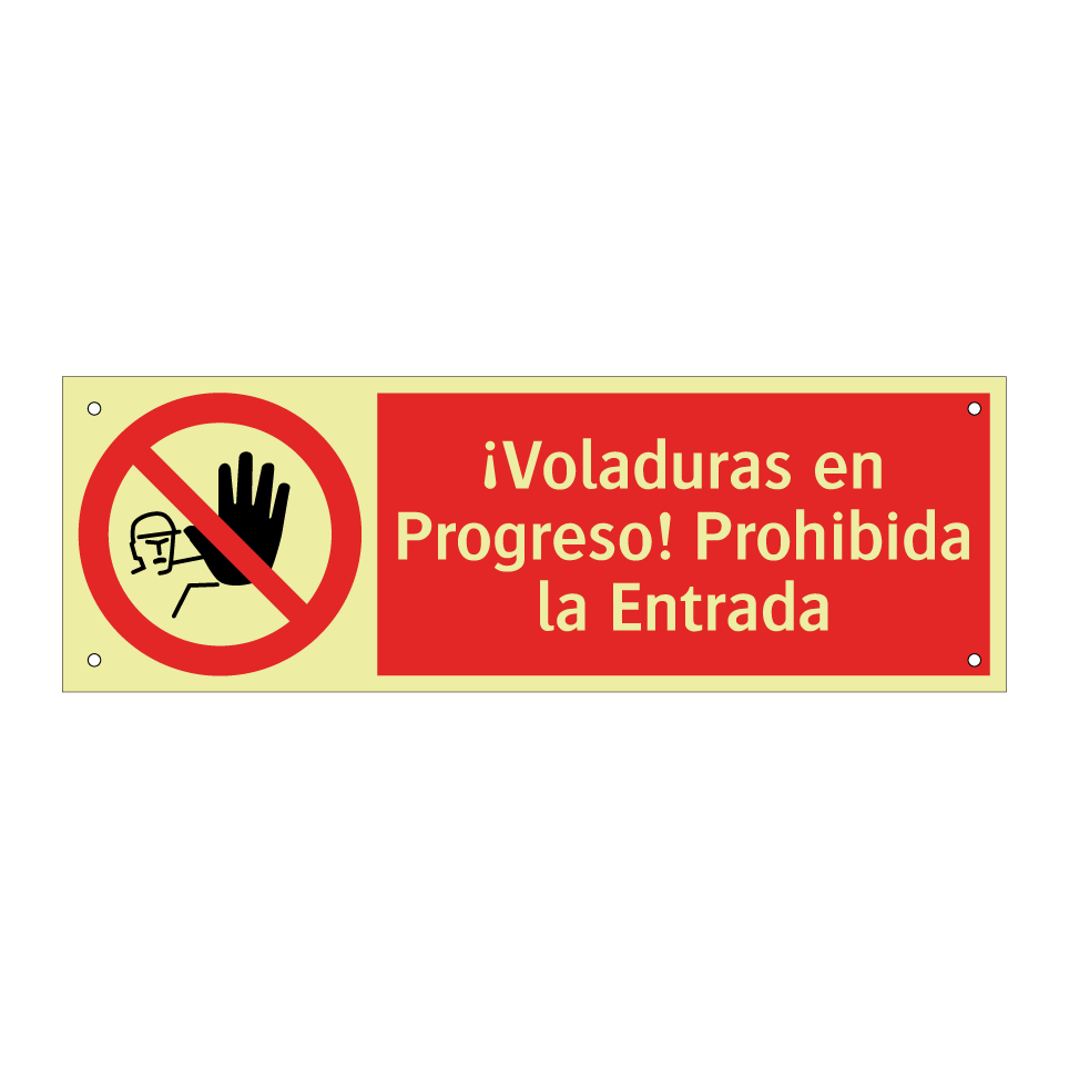 ¡Voladuras en Progreso! Prohibida la Entrada