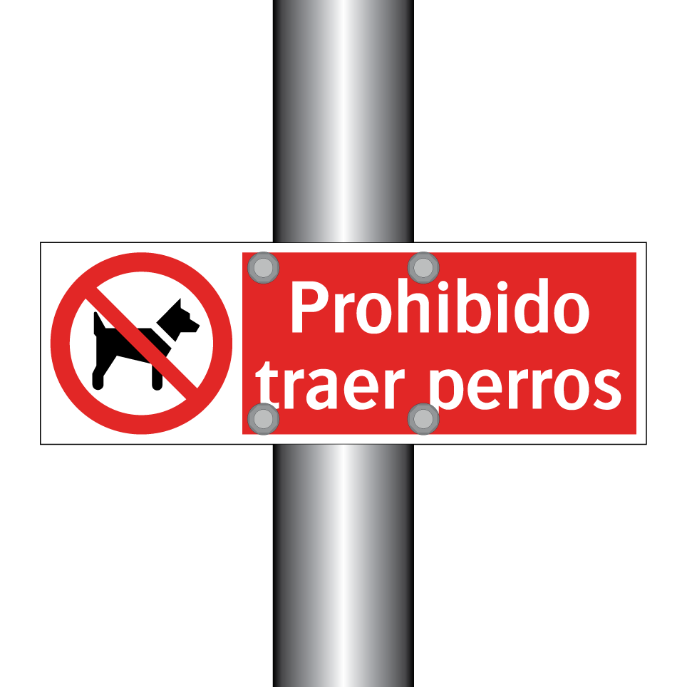 Prohibido traer perros