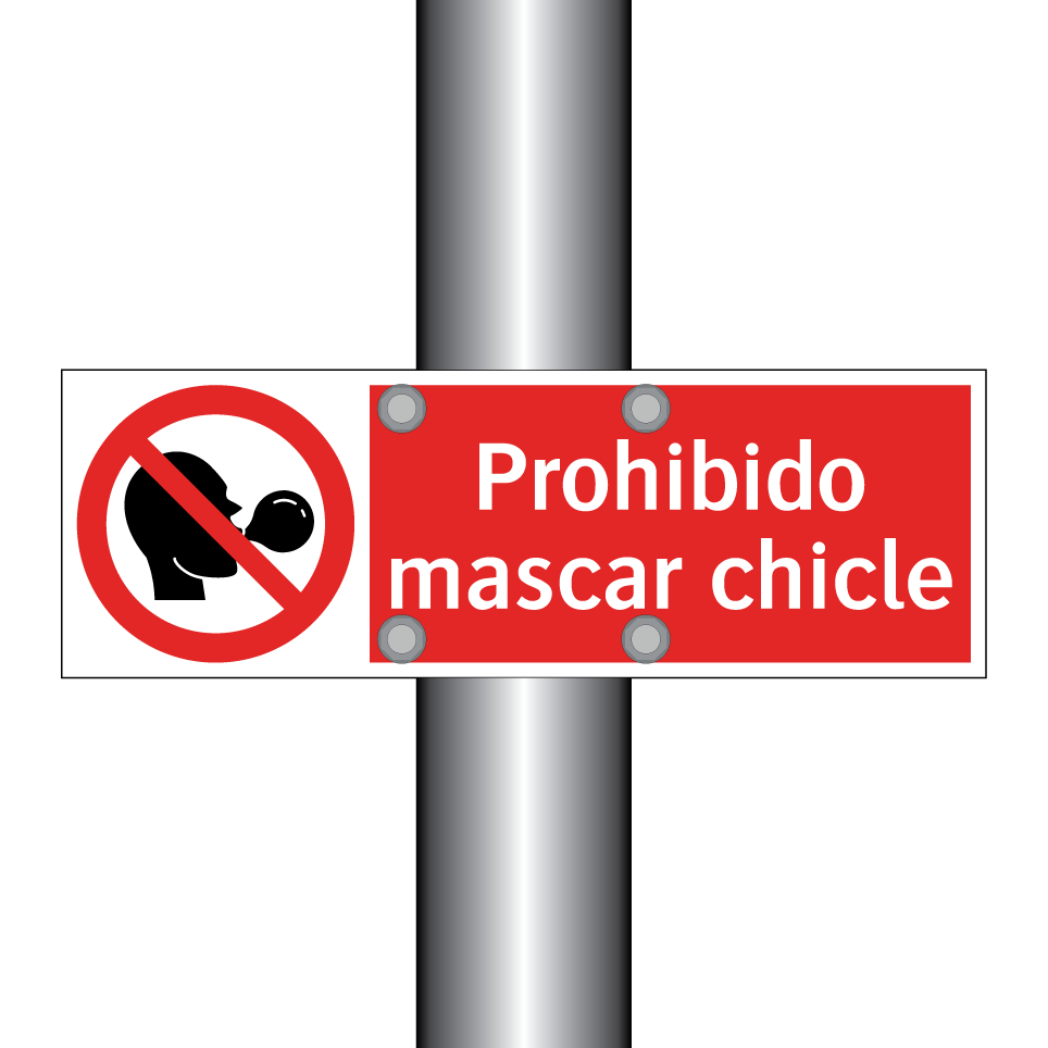 Prohibido mascar chicle