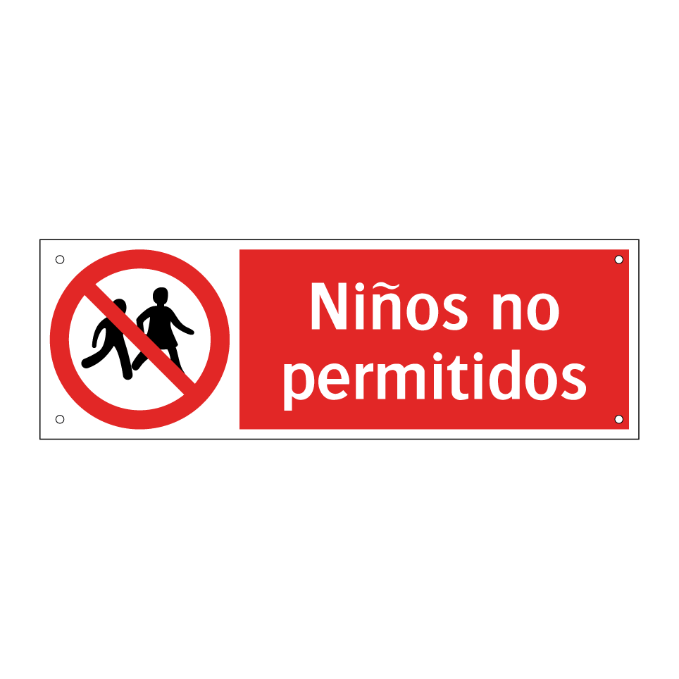Niños no permitidos