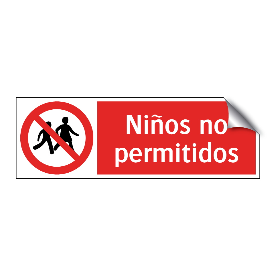 Niños no permitidos