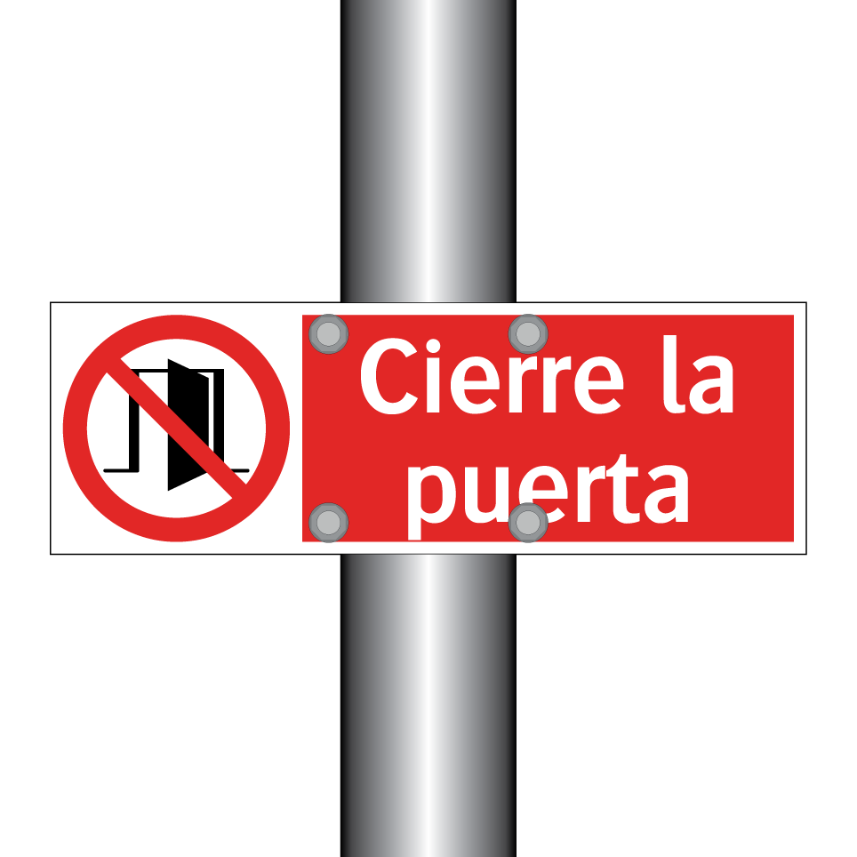 Cierre la puerta