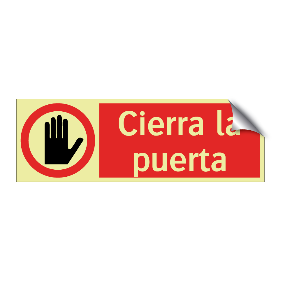Cierra la puerta