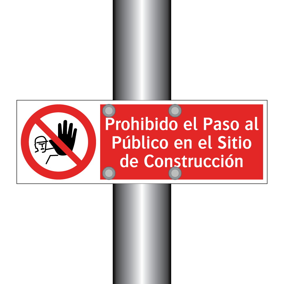 Prohibido el Paso al Público en el Sitio de Construcción