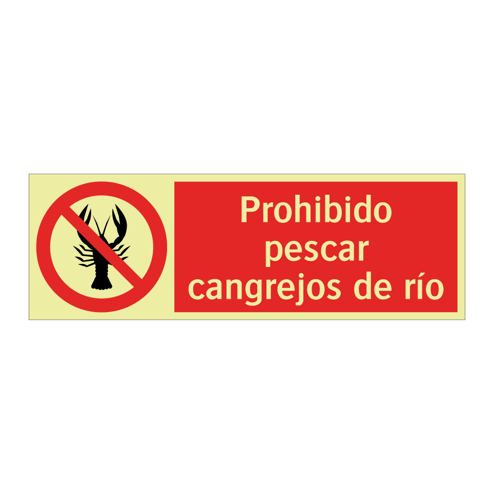 Prohibido pescar cangrejos de río