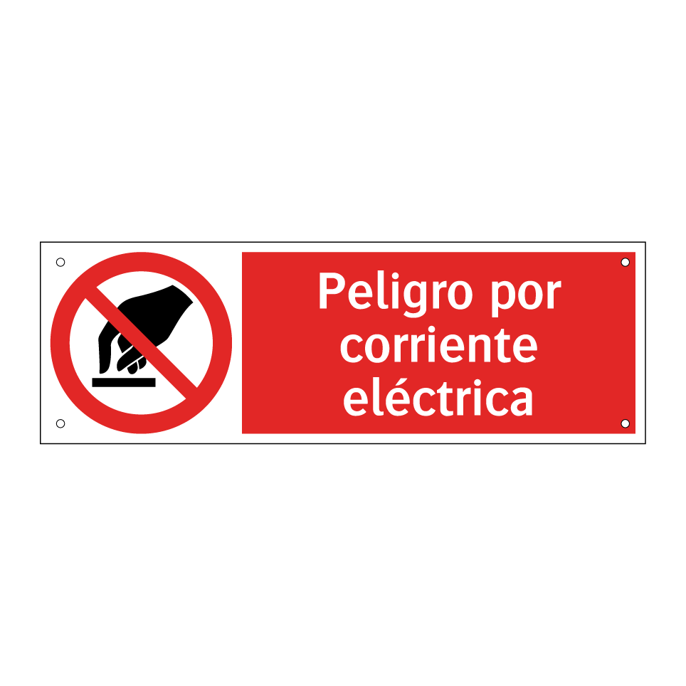 Peligro por corriente eléctrica