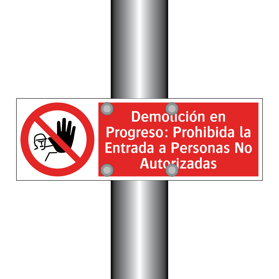Demolición en Progreso: Prohibida la Entrada a Personas No Autorizadas