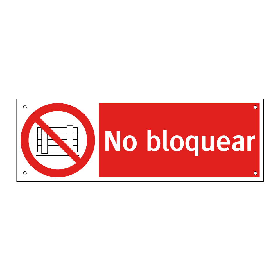 No bloquear