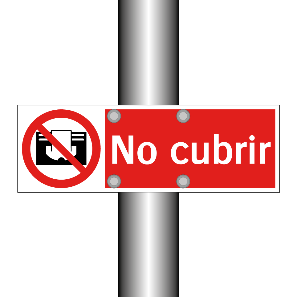 No cubrir