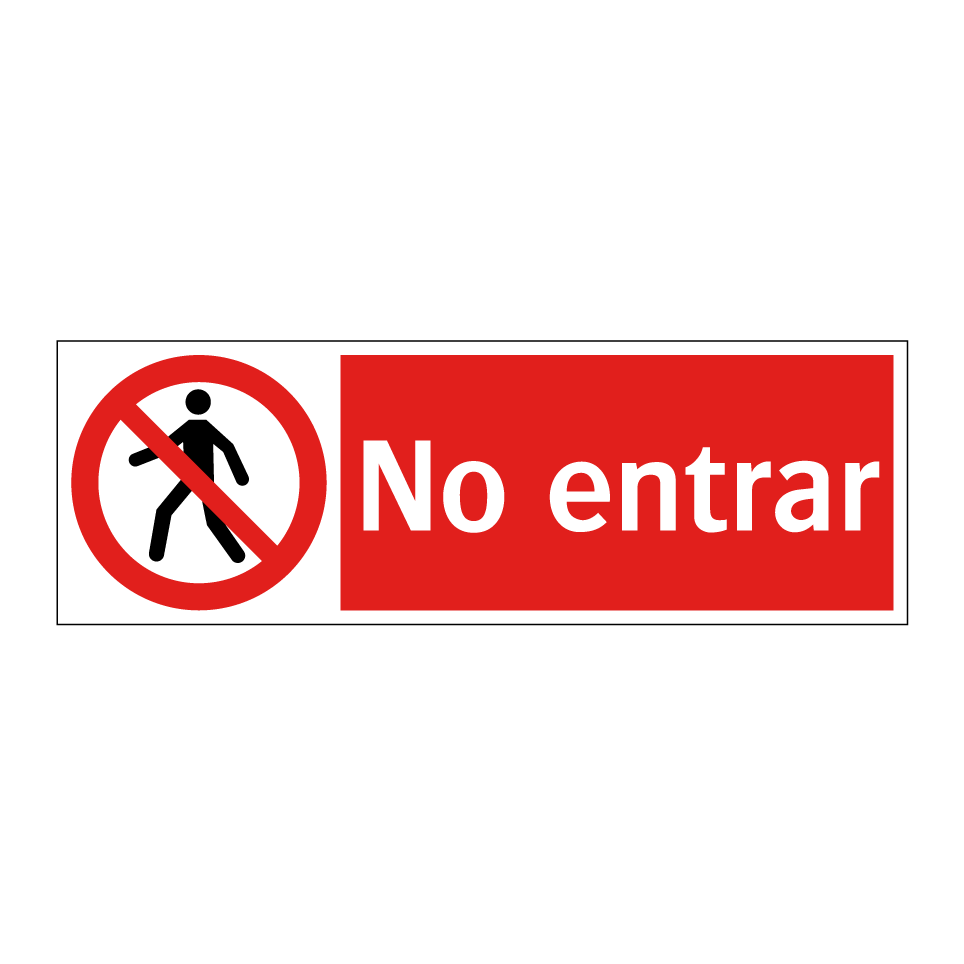 No entrar