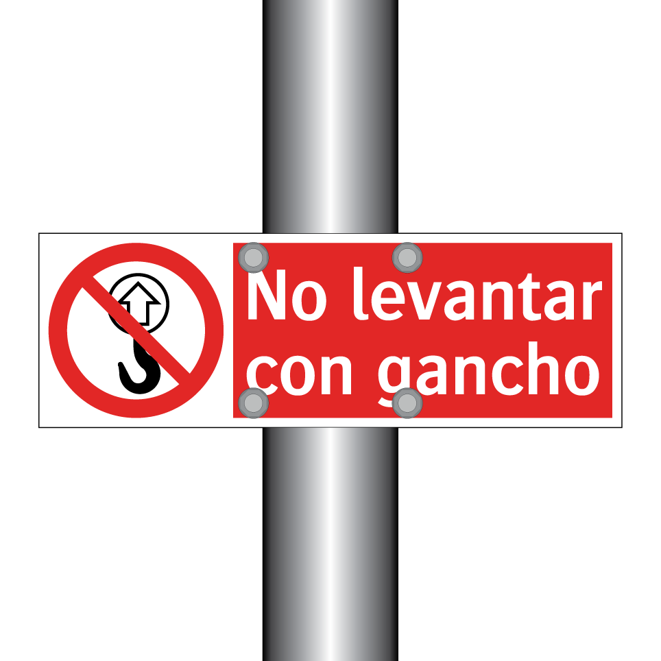 No levantar con gancho