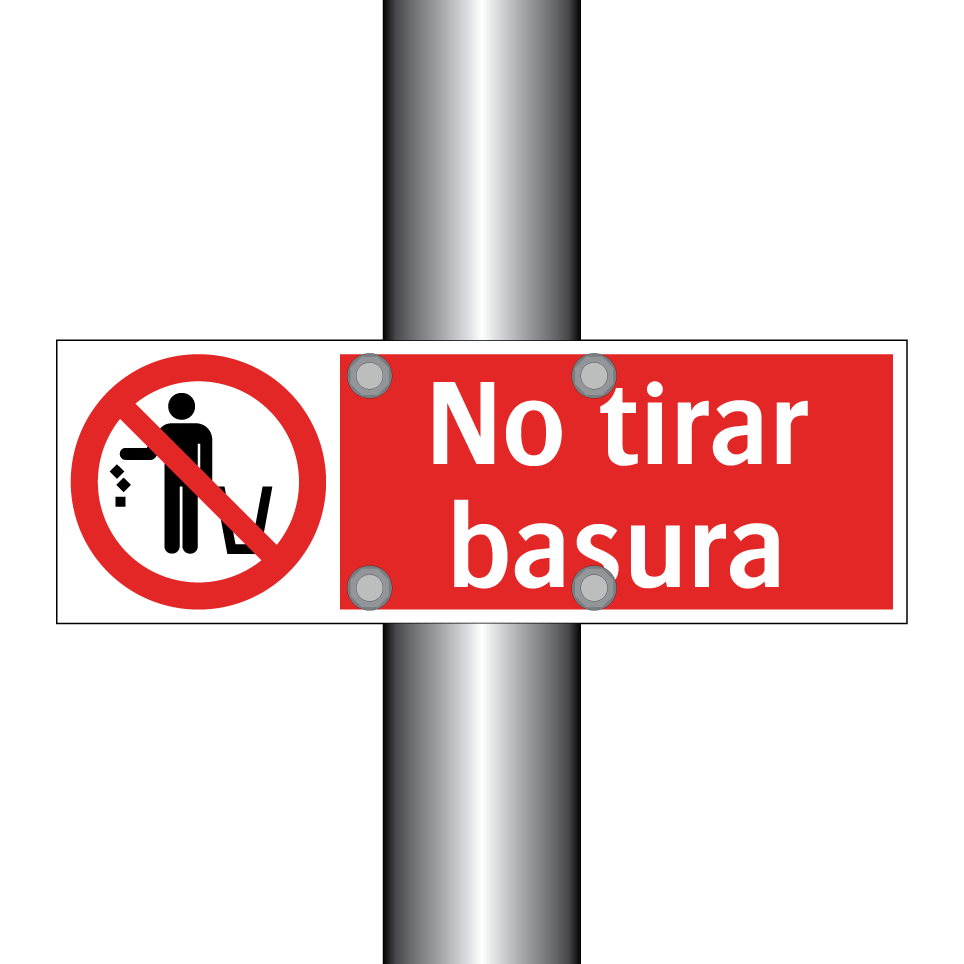No tirar basura