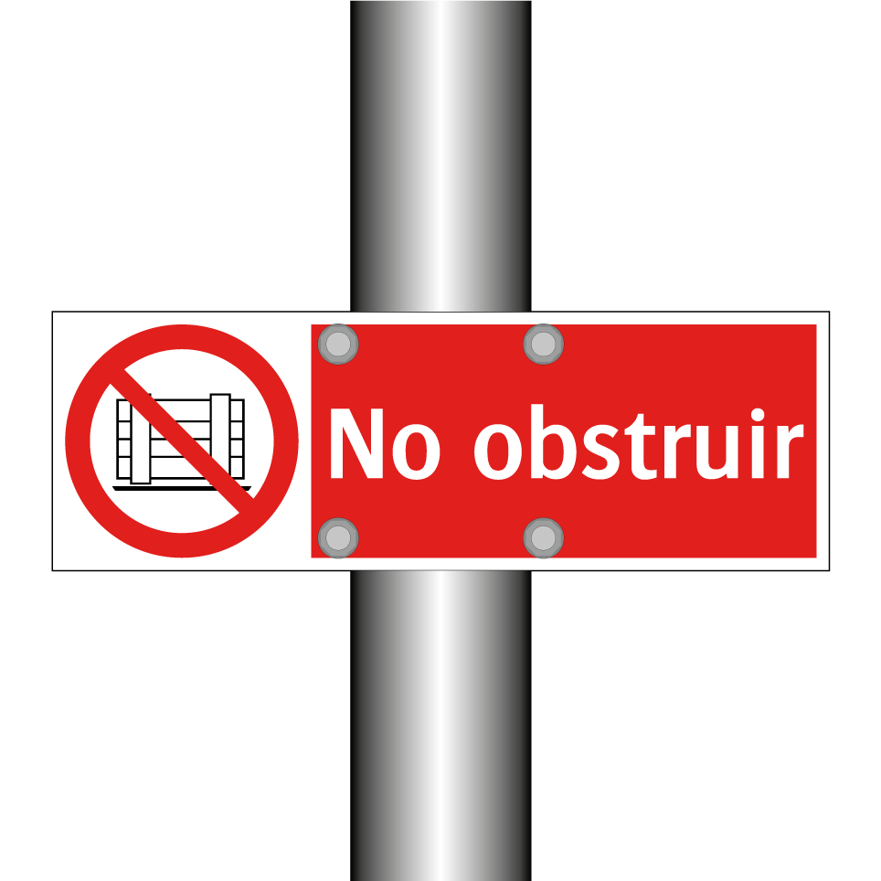 No obstruir