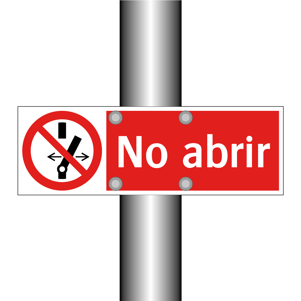 No abrir