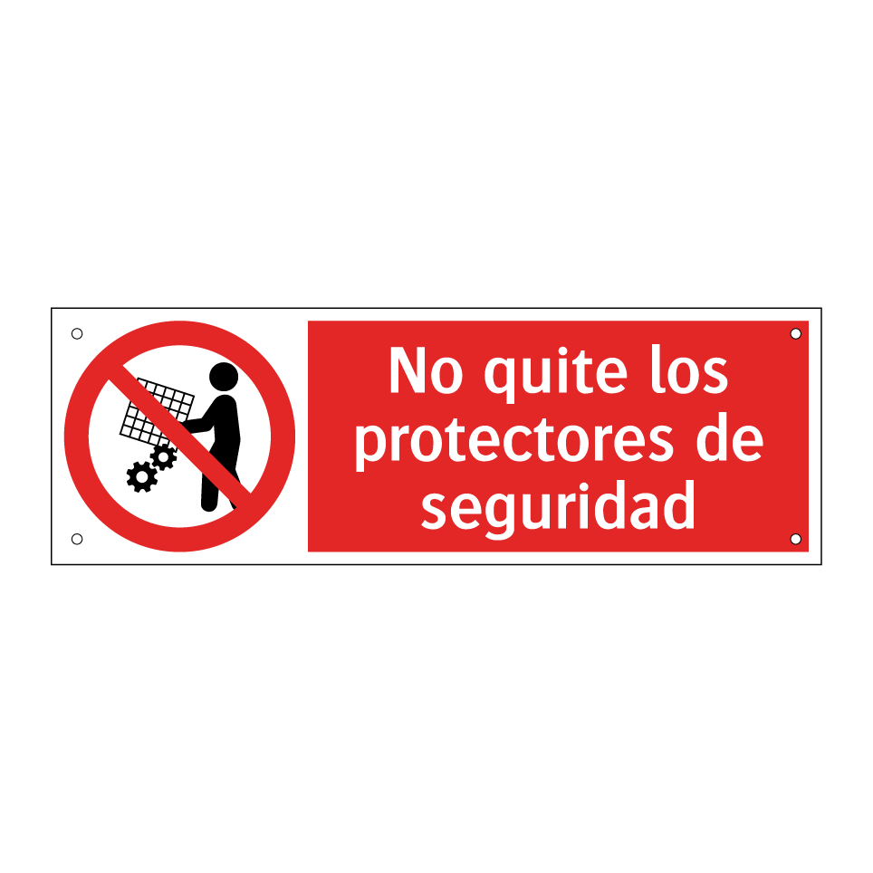No quite los protectores de seguridad