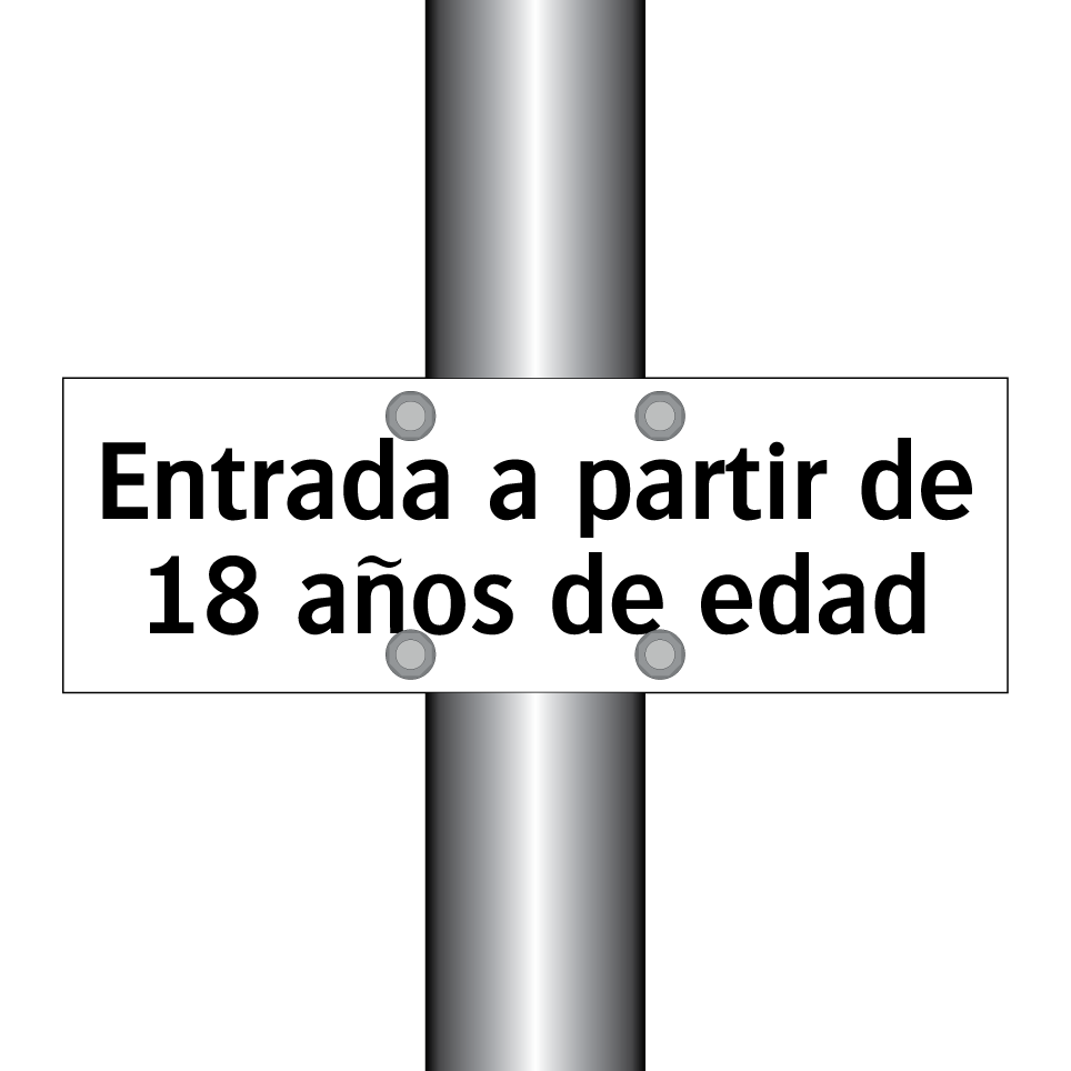 Entrada a partir de 18 años de edad