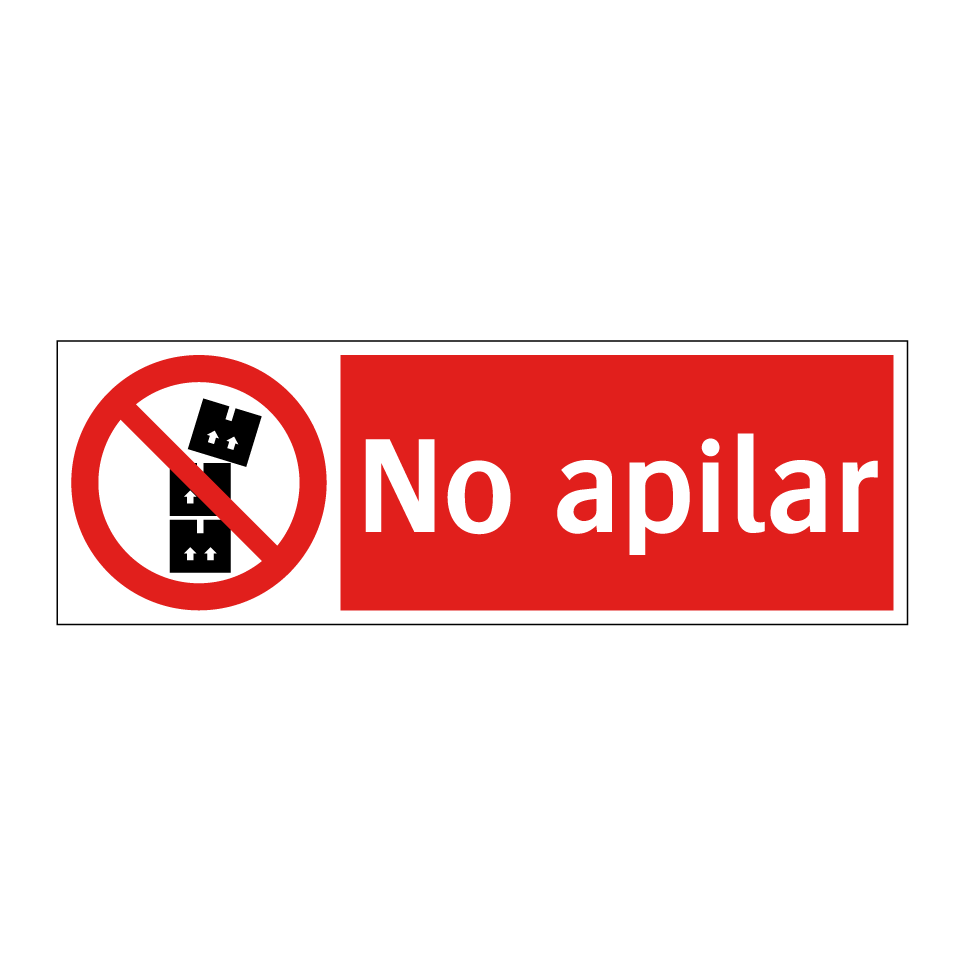 No apilar