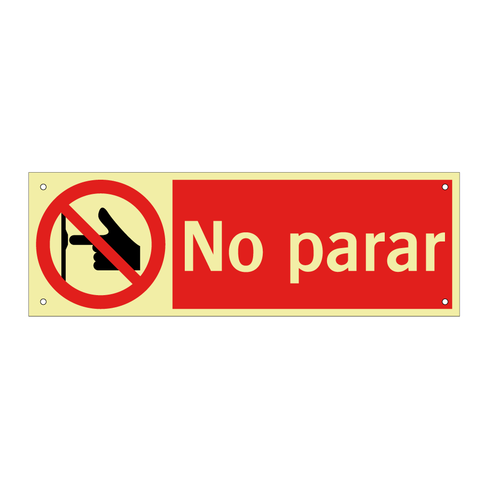 No parar