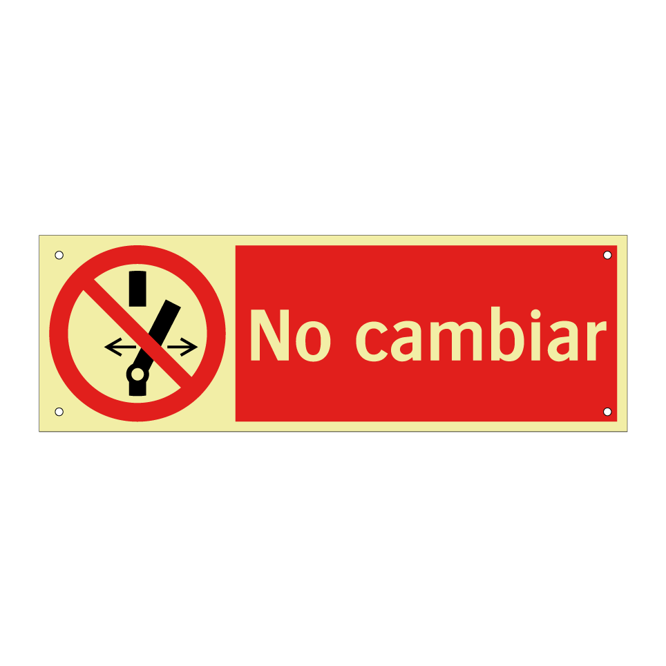 No cambiar