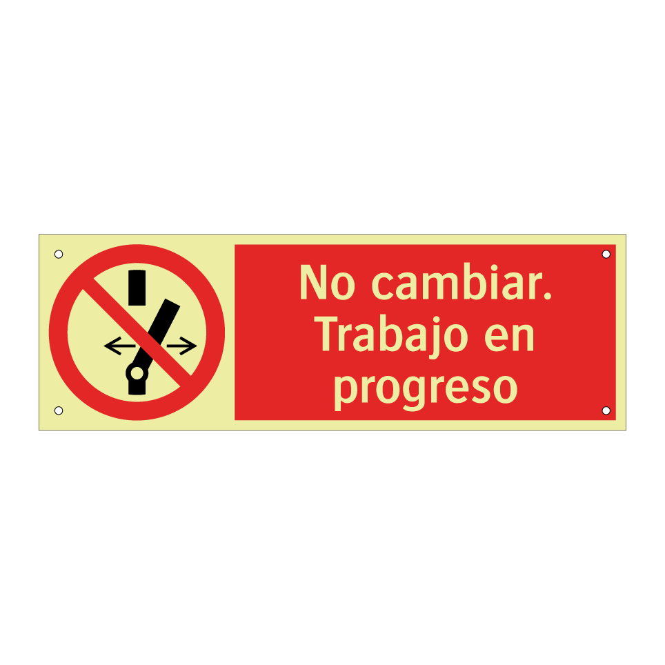 No cambiar. Trabajo en progreso