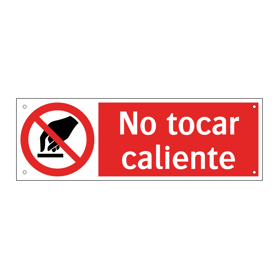 No tocar caliente
