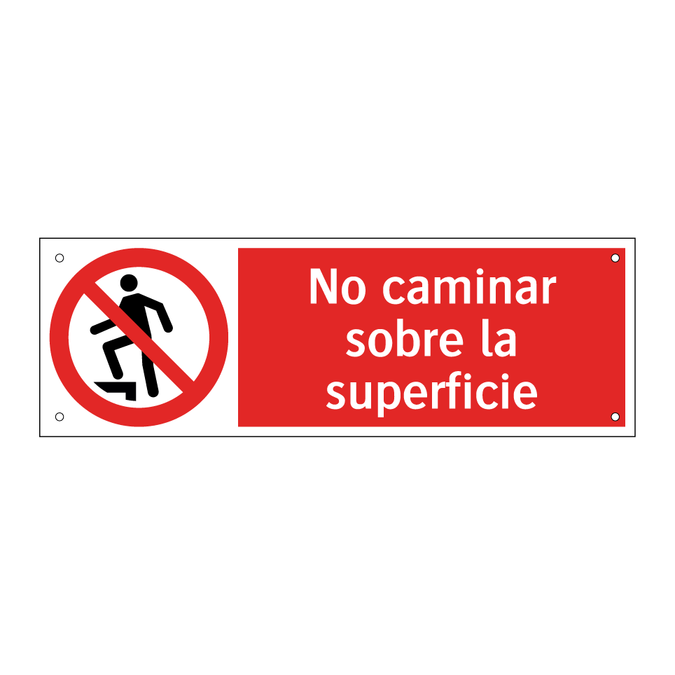 No caminar sobre la superficie