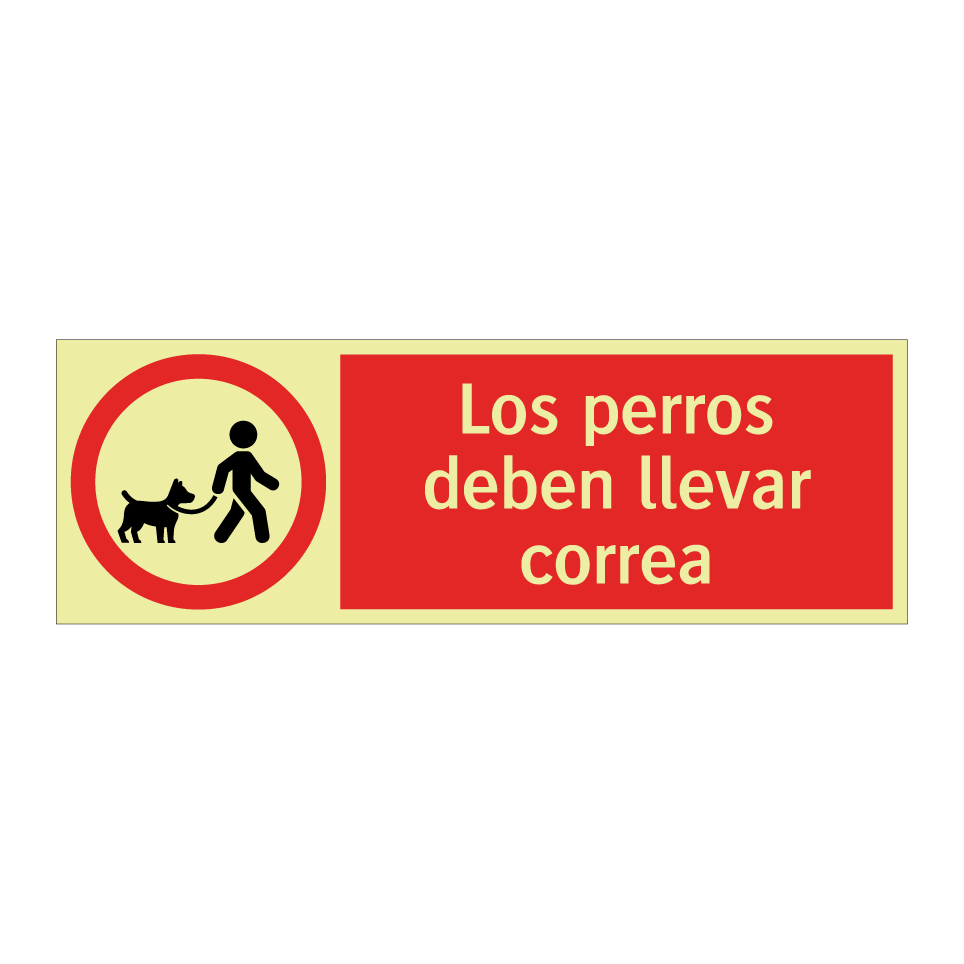 Los perros deben llevar correa