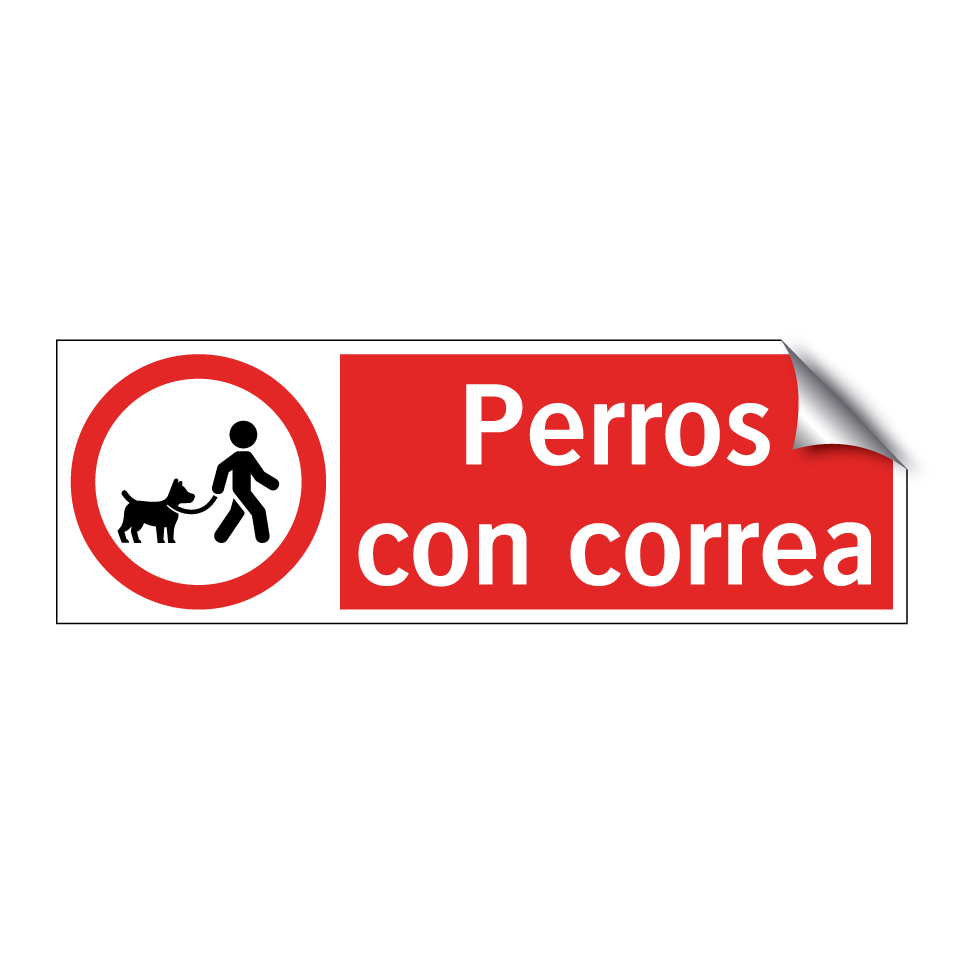 Perros con correa