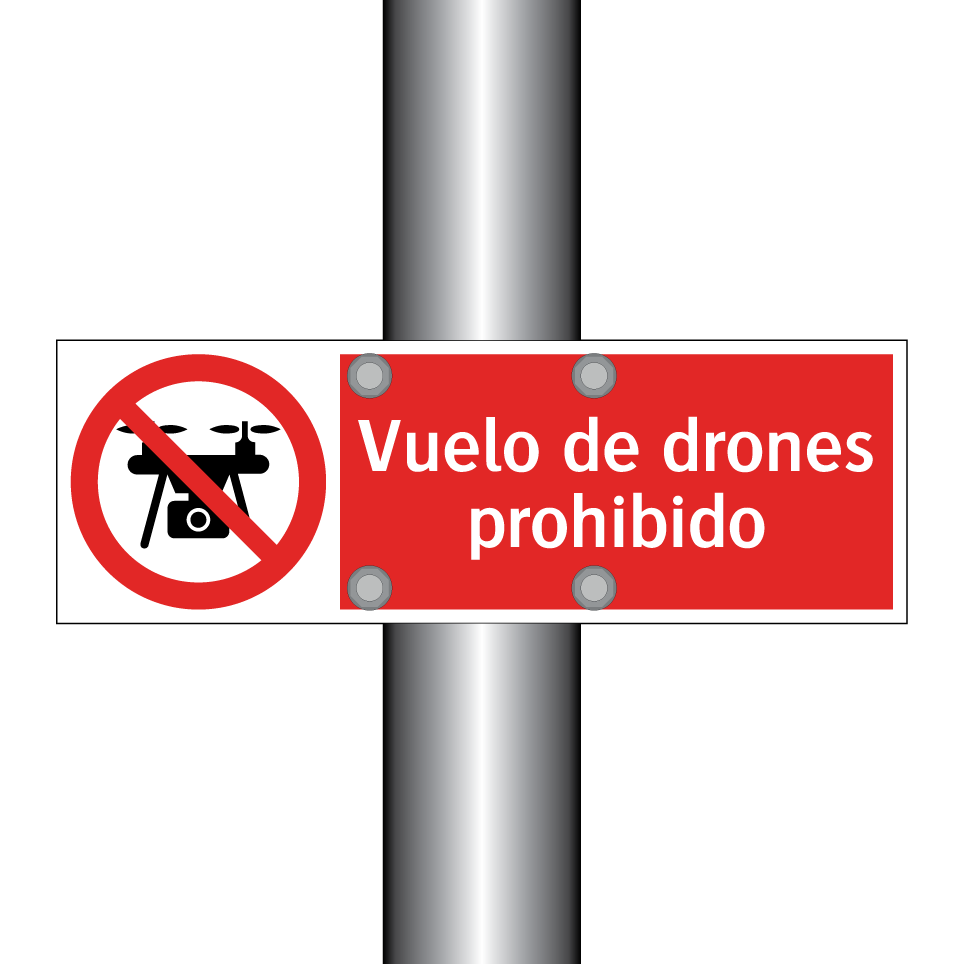 Vuelo de drones prohibido
