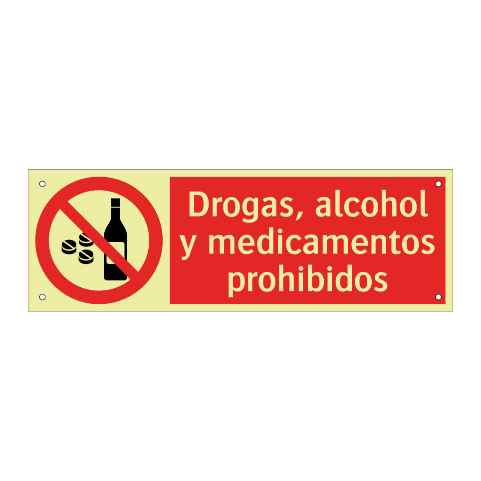Drogas, alcohol y medicamentos prohibidos
