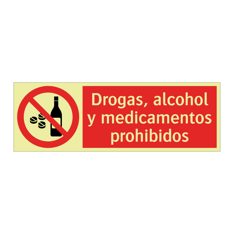 Drogas, alcohol y medicamentos prohibidos