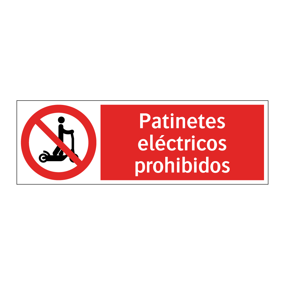 Patinetes eléctricos prohibidos