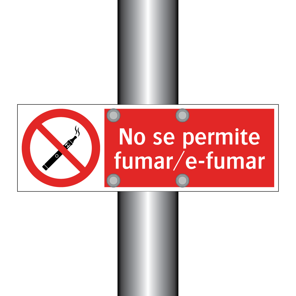 No se permite fumar/e-fumar