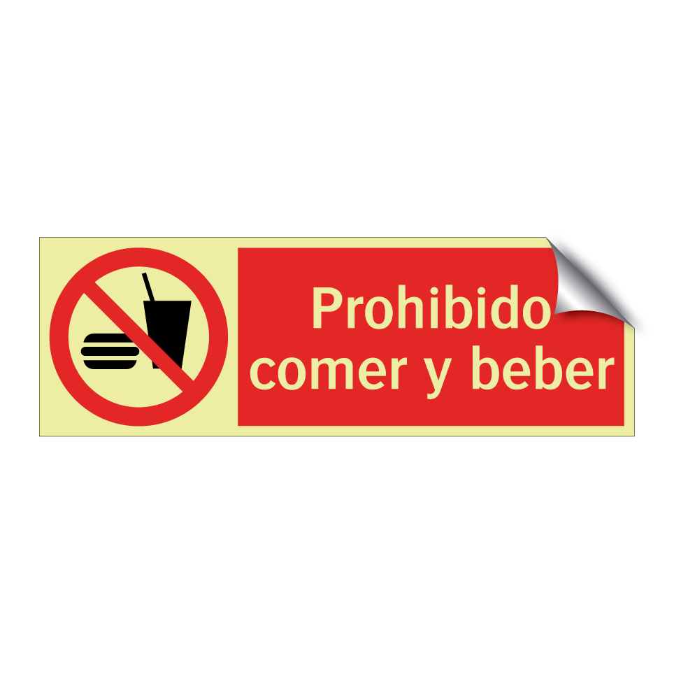 Prohibido comer y beber