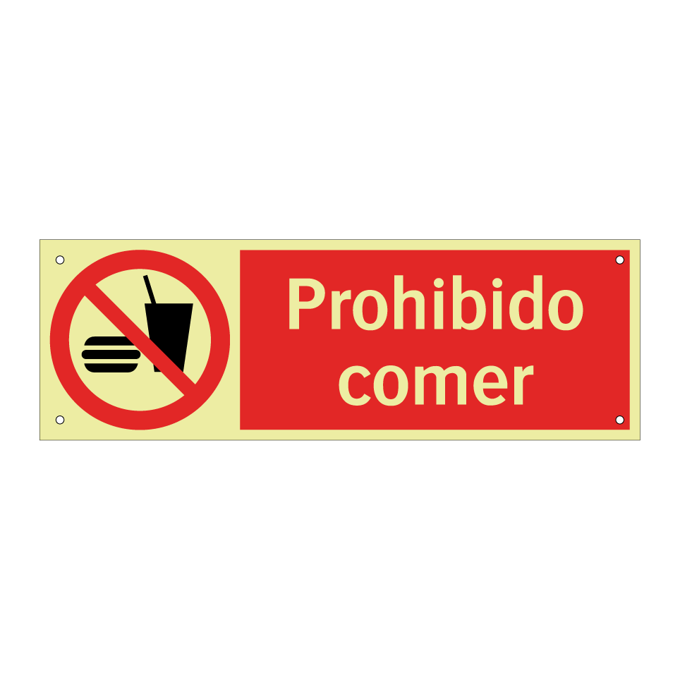 Prohibido comer
