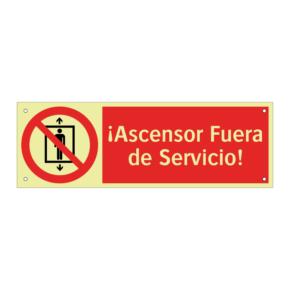 ¡Ascensor Fuera de Servicio!