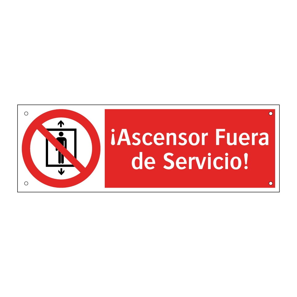 ¡Ascensor Fuera de Servicio!