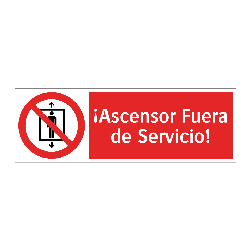 ¡Ascensor Fuera de Servicio!