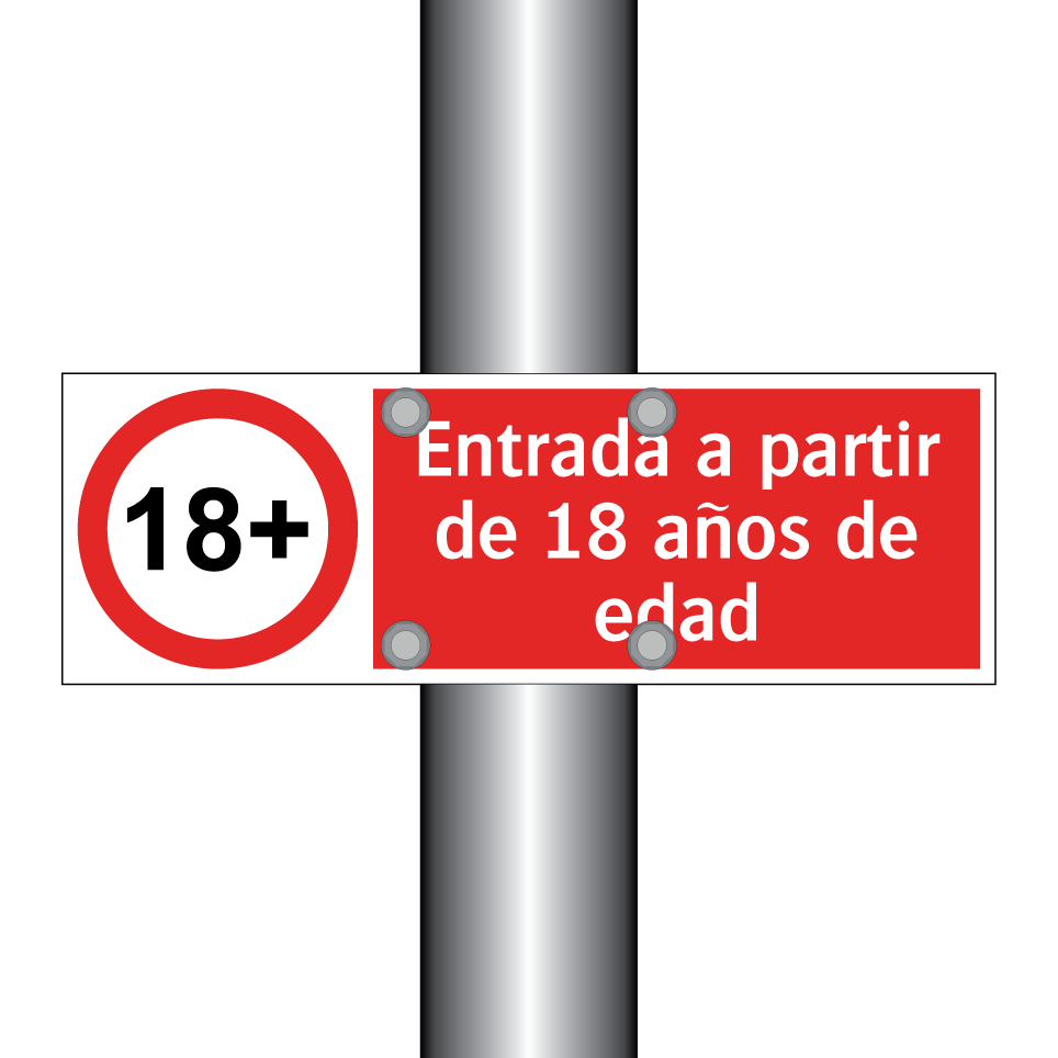 Entrada a partir de 18 años de edad