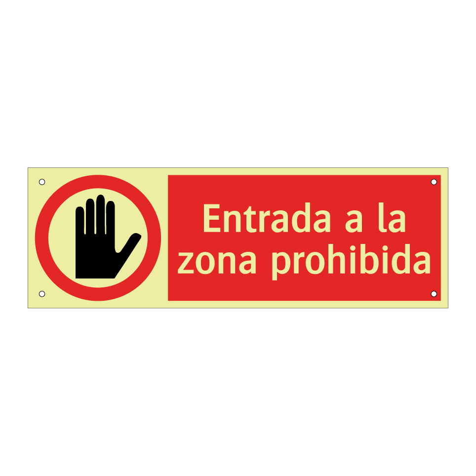 Entrada a la zona prohibida