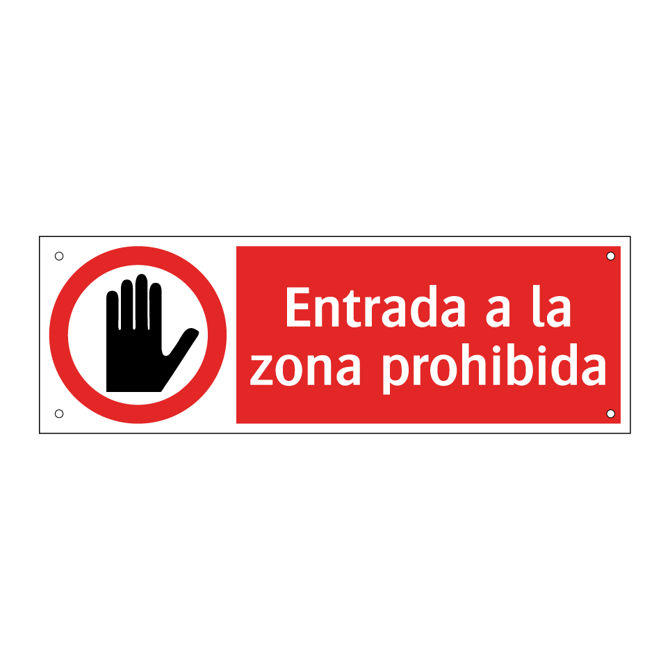 Entrada a la zona prohibida