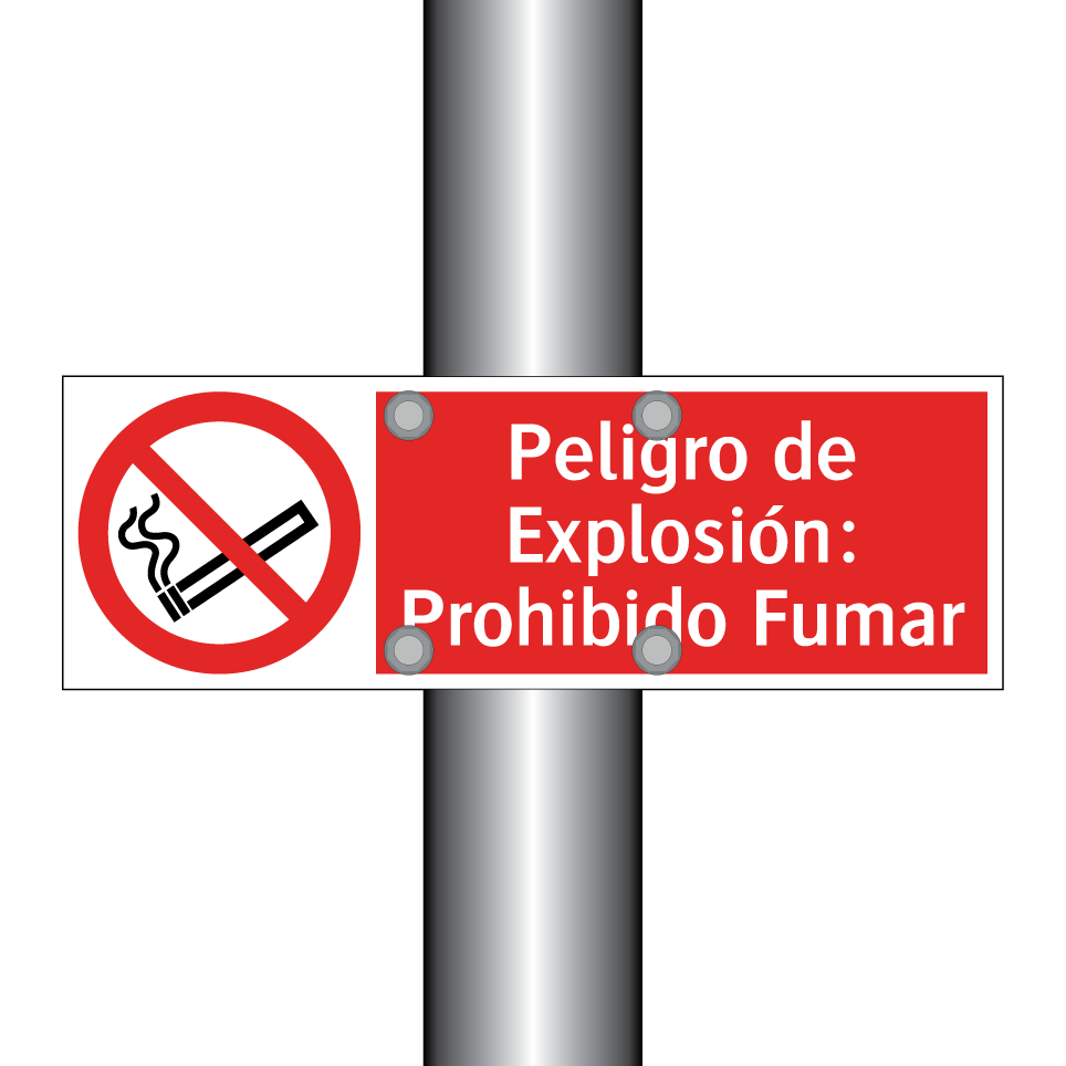 Peligro de Explosión: Prohibido Fumar