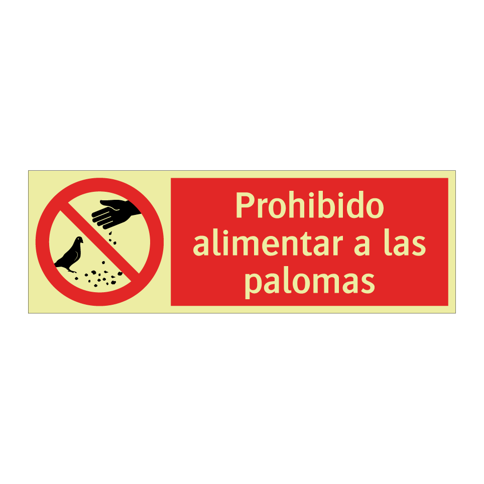 Prohibido alimentar a las palomas